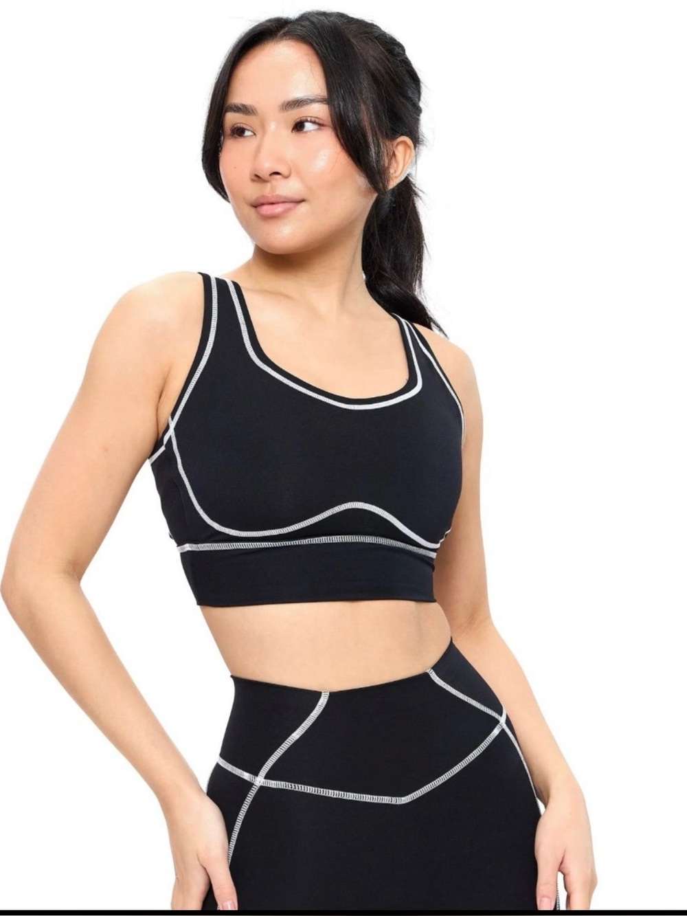 NWT Buffbunny airbrush hourglass sports bra